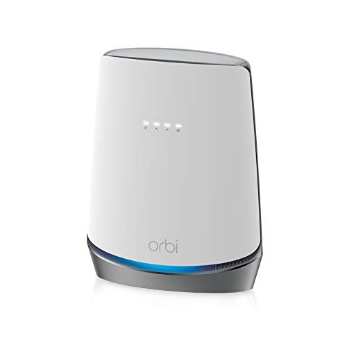 NETGEAR Orbi WiFi 6 Router with DOCSIS 3.1 Built-in Cable Modem (CBR750) | Covers up to 2,500 sq. ft. 40+ Devices | AX4200 (Up to 4.2Gbps)