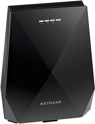 NETGEAR WiFi Mesh Range Extender EX7700, Coverage up to 2300 sq. ft. and 45 devices with AC2200 Tri-Band Wireless Signal Booster & Repeater plus Mesh Smart Roaming