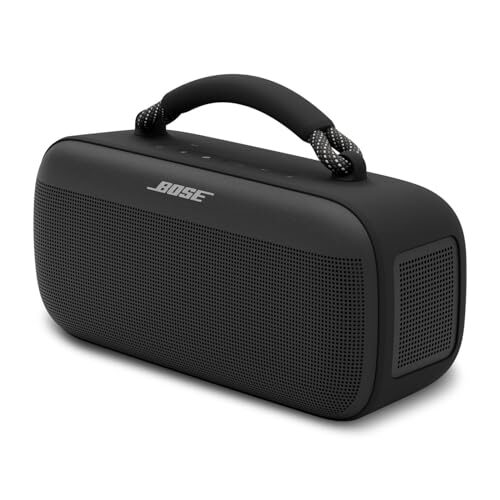 Bose SoundLink Max Portable Speaker, Large Waterproof Bluetooth Speaker, Up to 20 Hours of Battery Life, USB-C, Built-in 3.5mm AUX Input