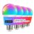OREiN Matter Smart Light Bulb, Smart Light Bulbs Work with Apple Home, Alexa, Google Home, SmartThings, A19 Color Changing Light Bulbs 2.4Ghz WiFi, 800 Lumens Eq 60W, 4Pack