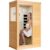 OUTEXER Far Infrared Sauna Home Sauna Spa Room Canadian Hemlock Wood 800W Indoor Saunas Low EMF 110V with Control Panel and Tempered Glass Door, Room: 35.2 * 27.6 * 61.6Inch
