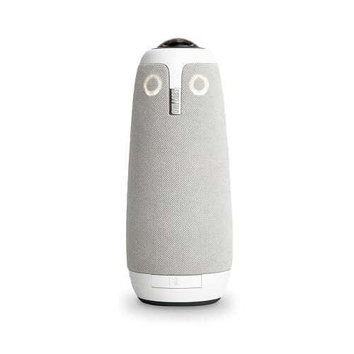 Owl Labs Meeting Owl 3 Conference Camera, 360° 1080p HD, AI-Driven Speaker, Tracking, 18-Foot Mic Pickup, Certified for Microsoft Teams, Works with Zoom, Google Meet, Plug & Play Setup
