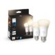 Philips Hue A19 10 watts LED Smart Bulb White 2-Pack