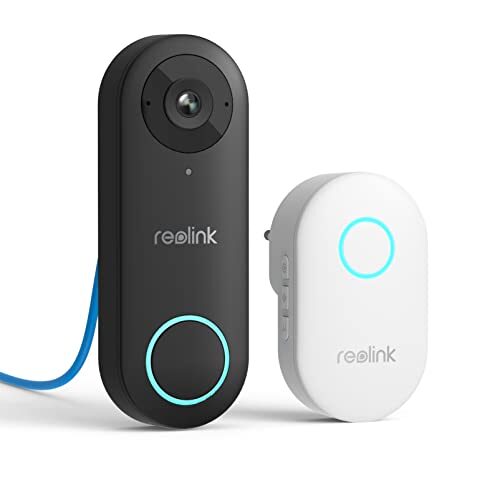 REOLINK 5MP Video Doorbell 180° Diagonal, 2-Way Talk