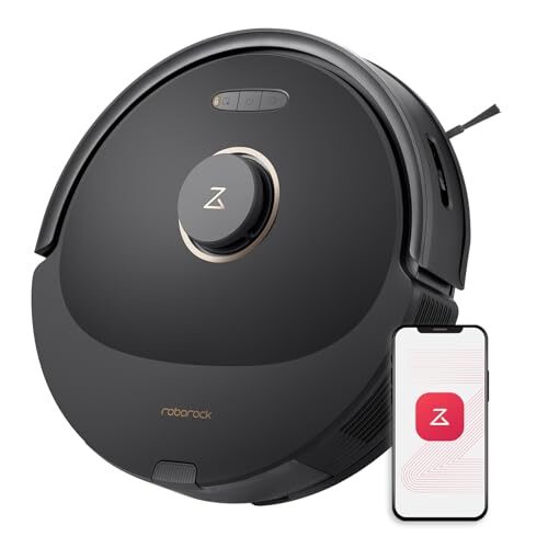 Roborock Q8 Max Robot Vacuum and Mop Cleaner, DuoRoller Brush, 5500Pa Strong Suction, Lidar Navigation, Obstacle Avoidance, Multi-Level Mapping, Perfect for Pet Hair
