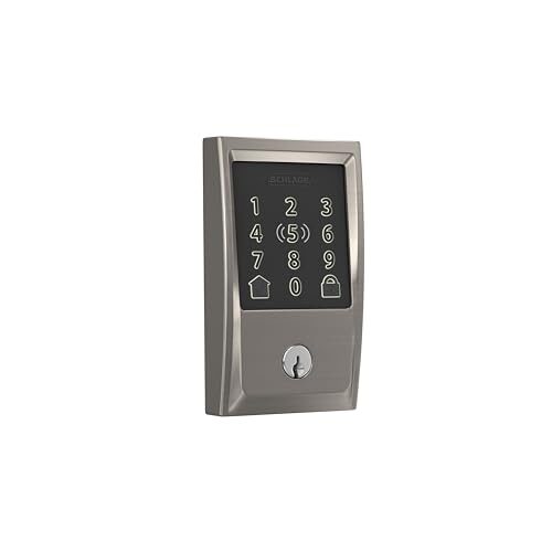 Schlage Encode Plus Deadbolt Smart Lock, BE499WB CEN 619