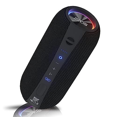 SCIJOY Bluetooth Speaker, 40W Wireless Portable