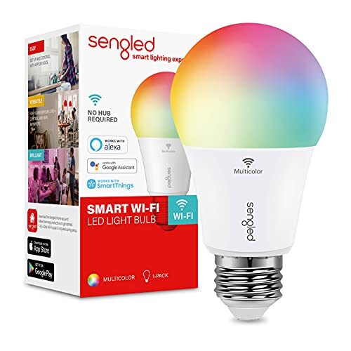 Sengled Smart Wi-Fi LED Multicolor A19 Bulb