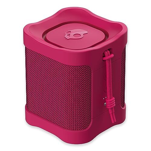 Skullcandy Terrain Mini Wireless Bluetooth Speaker, IPX7 Waterproof Portable Speaker with Dual Custom Passive Radiators, 14-Hour Battery, Nylon Wrist Wrap, & True Wireless Stereo