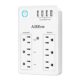 AHRISE WiFi Surge Protector with 4 USB Ports
