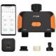 Johgee Smart WiFi Water Timer 2-Zone, Sprinkler Timer with Wi-Fi Hub, 2 Outlets Bluetooth Hose Timer works with Alexa with Rain Delay, Wireless Irrigation Timer with Automatic/Manual for Garden/Lawn/Faucet