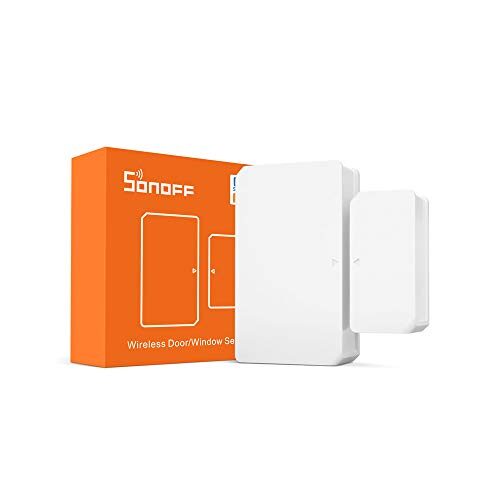 SONOFF SNZB-04 ZigBee Wireless Door Window Sensor, Burglar Alarm for Home Security, Compatible with Alexa Google Home, Zigbee Bridge Hub Required