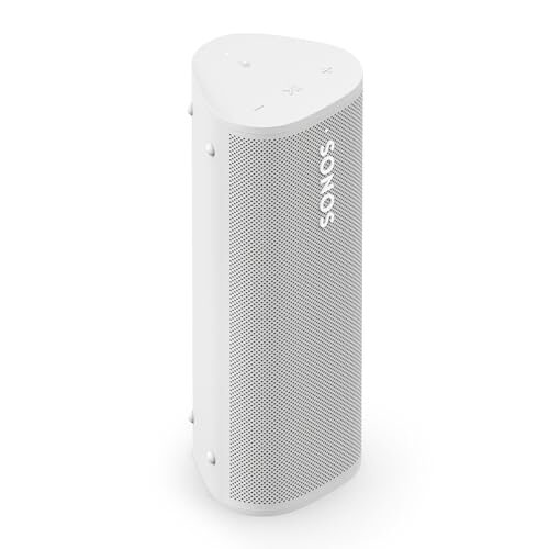 Sonos Roam 2, White, Portable Waterproof Bluetooth Speaker