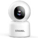 STAMOL Security Camera Indoor, 2K Cameras for Home Security, Baby Monitor, Dog, Elderly, Smart 2.4G WiFi Pet Camera with Phone App, Motion Detection, Pan Tilt, 2 Way Audio, TF Card/Cloud Storage