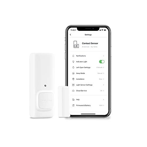 Switchbot contact sensor, Smart Home Security Wireless Window Alarm and Door Sensor, Add SwitchBot Hub to Make it Compatible with Alexa