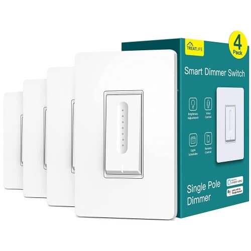 TREATLIFE Smart Dimmer Switch 4 Pack