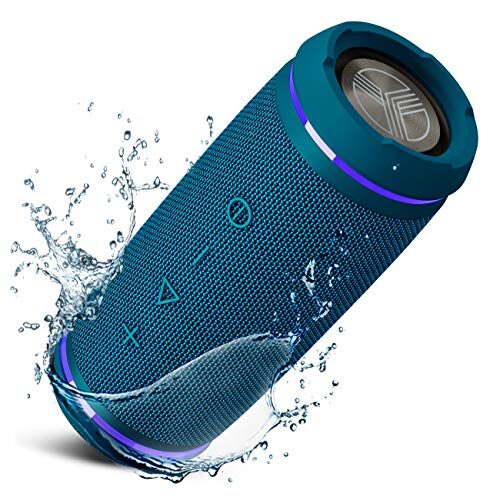TREBLAB HD77 Blue – Bluetooth Portable Speaker