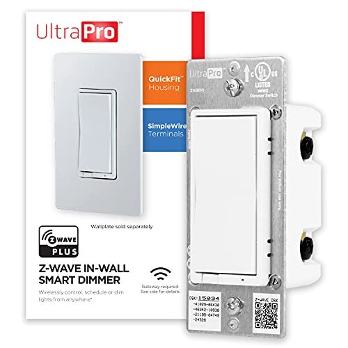 UltraPro Z-Wave Smart Rocker 3-Way Light Dimmer