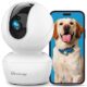 VIMTAG Pet Camera, 3K/6MP HD 360° Pan/Tilt WiFi Camera for Pet/Dog/Cat/Baby/Home Security with AI Human/Sound/Motion Detection, Night Vision, 2-Way Audio, Up to 512GB Micro SD Card
