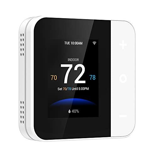 Vine Wi-Fi 7day & 8 Period Programmable Smart Home Thermostat – Wi-Fi TJ-550, Compatible with Alexa & Google Assistant, White