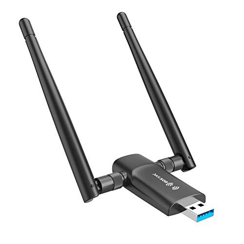 Nineplus USB WiFi Adapter 1200Mbps Dual 5Dbi Antennas