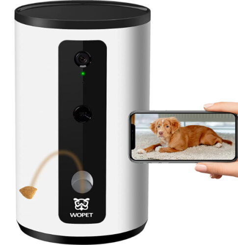 WOPET Dog Camera D01 Plus 5G WiFi Pet Camera with Treat Tossing
