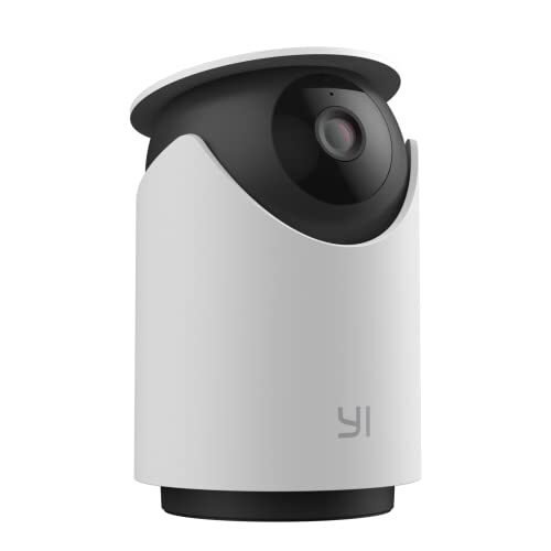 YI Pet Security Camera 1pc, 1080p 360-degree Pan-Tilt Smart Indoor IP Cam with Night Vision, 2-way Audio, Motion-Tracking, Human Detection, Phone App, Compatible with Alexa and Google