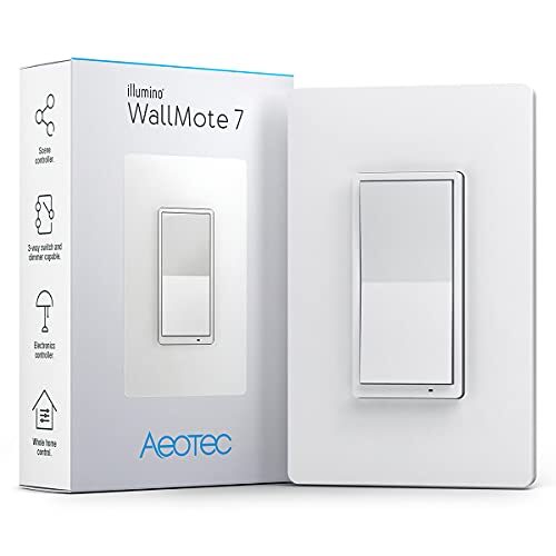Aeotec ZWA022 illumino WallMote 7 Wireless Wall Switch